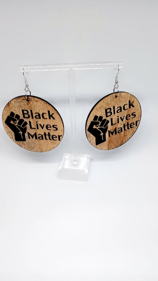 Wooden Black Lives Matter